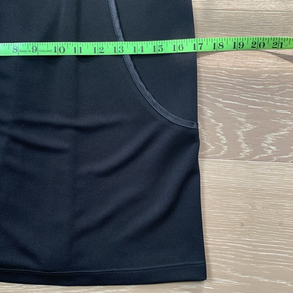 ABS Allen Schwartz Black Strapless Cocktail Dress - Picture 11 of 12